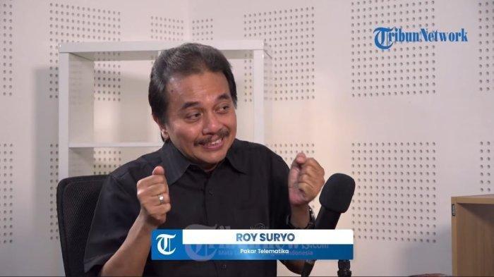 IJAZAH ROY SURYO - Pakar telematika Roy Suryo dalam wawancara eksklusif dengan Tribunnews, Rabu (3/5/2025). Roy Suryo skakmat, sebut ijazah Jokowi palsu, cap pakar telematika diragukan