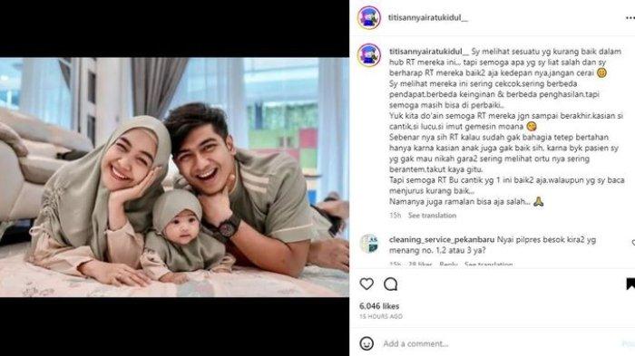 Rumah tangga Ria Ricis diramal hancur