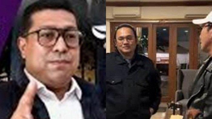 (Kiri) Ilal, (Kanan) Farhat Abbas dan Denny Sumargo - Didatangi Denny Sumargo Sahabat Farhat /abbas tantang balik