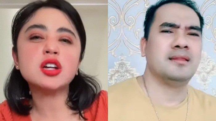 Saipul Jamil (kanan) membantah tuduhan tak pernah sentuh Dewi Perssik (kiri) hingga bongkar soal kehamilan.