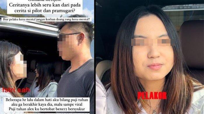 Sanlia Novita pergoki suaminya selingkuh dengan wanita lain.