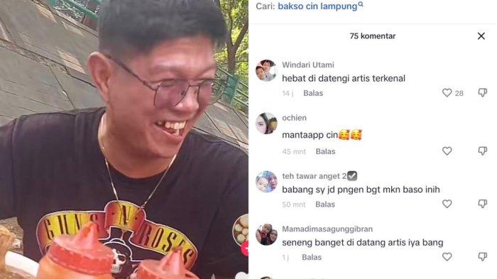 Santainya Andika Kangen Band makan bakso pinggir jalan