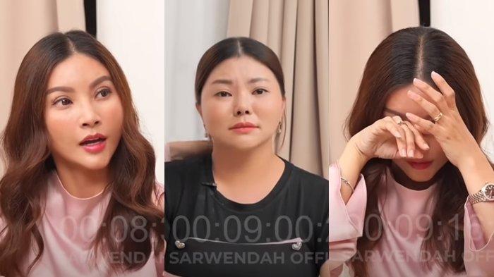 Sarwendah menangis saat menceritakan permasalahan Rumah Tangganya dengan Ruben Onsu