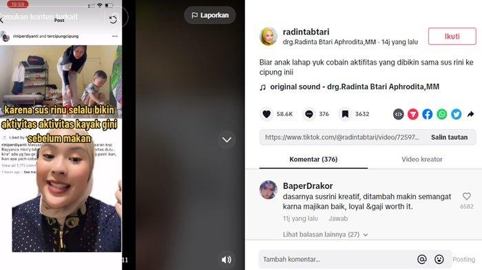 Seorang dokter puji cara didik Sus Rini ke Cipung