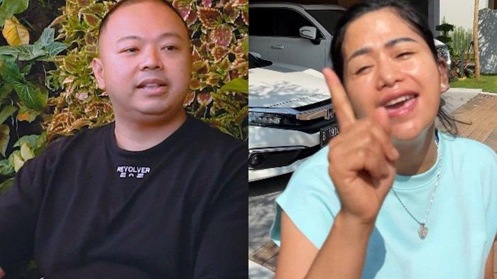 Sikap tegas Codeblu (kiri) untuk Farida Nurhan (kanan) sebelum berdamai, minta hengkang dari media sosial.