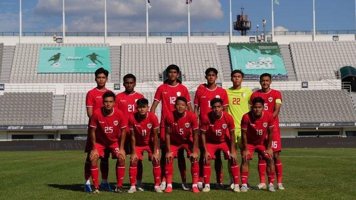 Skuad Timnas U-20 Indonesia.
