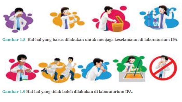 ILUSTRASI SOAL - IPA kelas 7 SMP halaman 12 Kurikulum Merdeka Edisi Revisi, Ayo Berkreasi, Aktivitas 1.4.