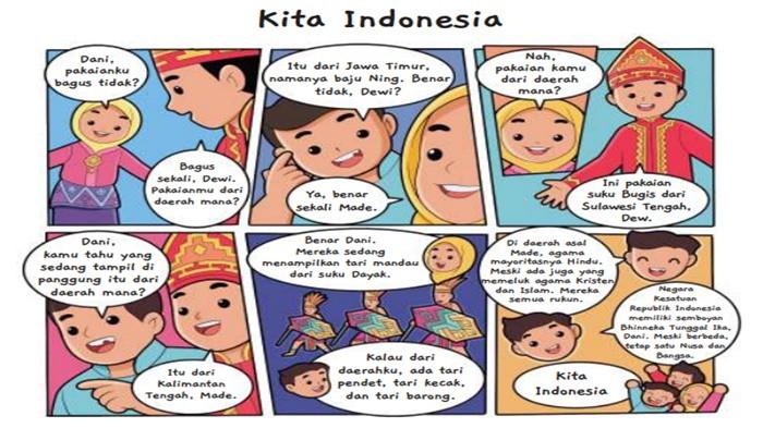ILUSTRASI SOAL - Pendidikan Pancasila kelas 4 SD halaman 4 Kurikulum Merdeka, tugas Ayo Membaca.