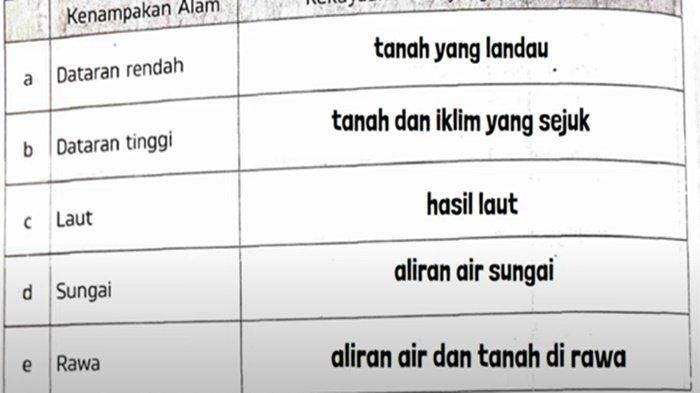 ILUSTRASI KUNCI JAWABAN - Tangkapan layar YouTube Media Pembelajaran. Soal no 4 ESPS IPAS kelas 4 SD volume 2 halaman 7-8 Kurikulum Merdeka