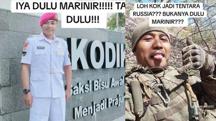 PECATAN TNI - Serda Satriya Arta Kumbara , Pecatan Marinir TNI AL Gabung Militer Rusia.