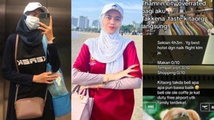 Sosok Turis Malaysia Intan Nurliana