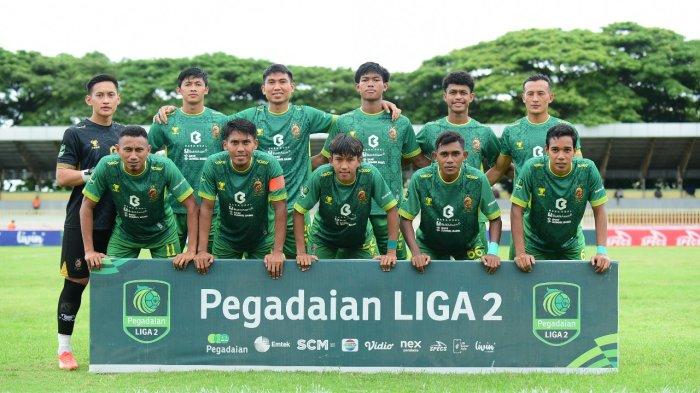 Starting XI Sriwijaya FC saat mengalahkan Perserang dengan skor 0-3 di Stadion Maulana Yusuf, Serang, Jumat (12/1/2024).