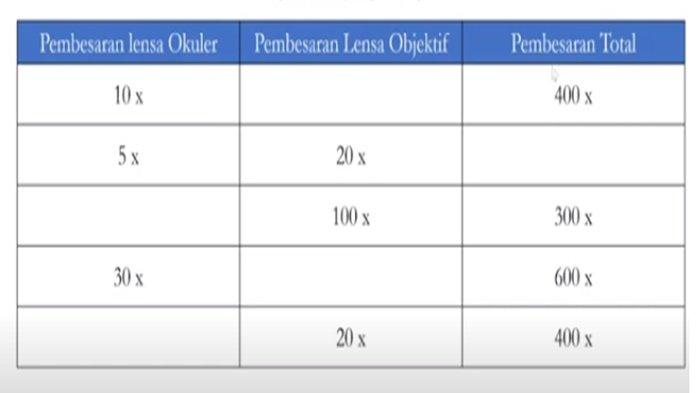 Tabel soal nomor 3, IPA kelas 8 halaman 25-26 Kurikulum Merdeka, bagian Review Bab.