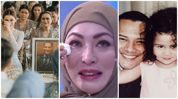 Tangis Angelina Sondakh kenang pesan terakhir almarhum suaminya, Adjie Massaid, sebelum meninggal dunia.