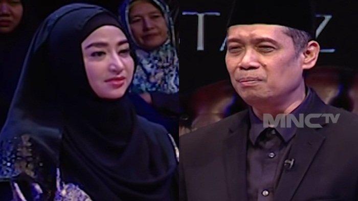 Dewi Perssik bantah pasang susuk setelah disebut Ustaz Danu di tubuhnya ada sarang jin.