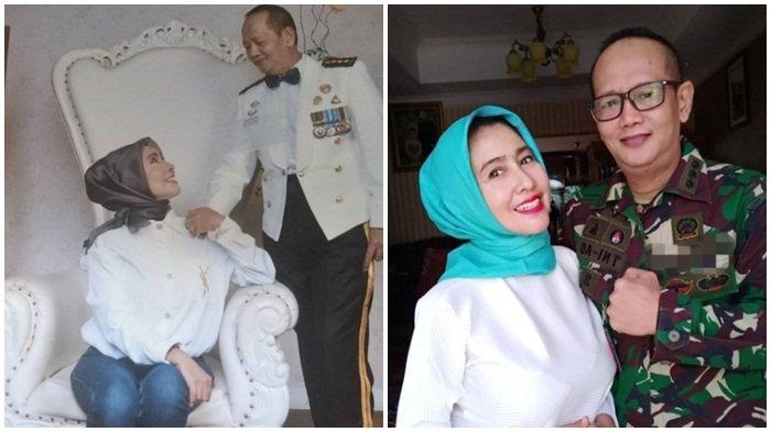 Penyanyi dangdut dan juga artis senior, Tessa Mariska ternyata menikah dengan seorang anggota TNI.