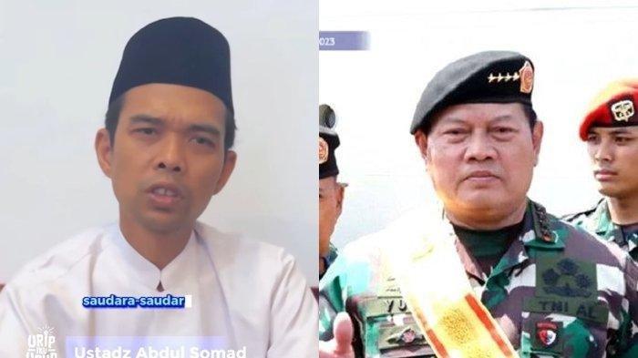 Ustaz Abdul Somad Soroti Arti Kata 'Piting' Disebut Merangkul, Panglima TNI Yudo Margono Minta Maaf