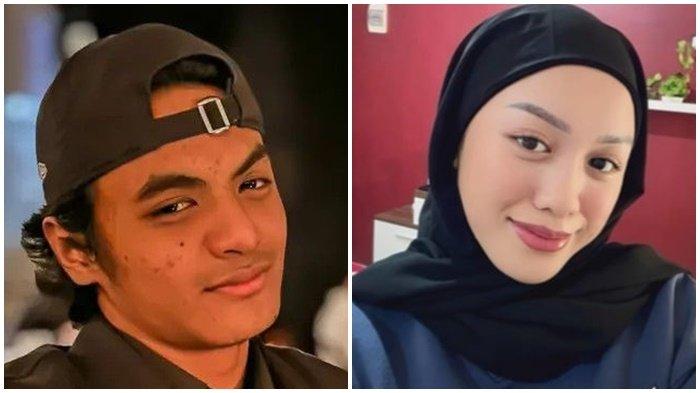 Vadel Badjideh (kiri) Anak Nikita Mirzani, Laura Meizani alias Lolly (kanan). - Vadel semangati Lolly yang dijadwalkan diperiksa di Polres Metro Jakarta Selatan (Jaksel) pada hari ini, Senin (2/12/2024).