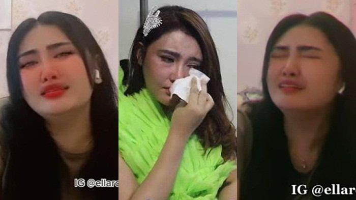 Imbas cerita Via Vallen (tengah), Mella Rossa (kanan) dihujat warganet karena dianggap adik tak tahu diri.