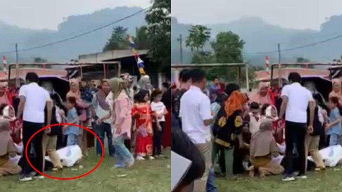 Viral emak-emak di Kerinci Jambi meninggal saat ikut lomba balap karung HUT ke-78 RI.