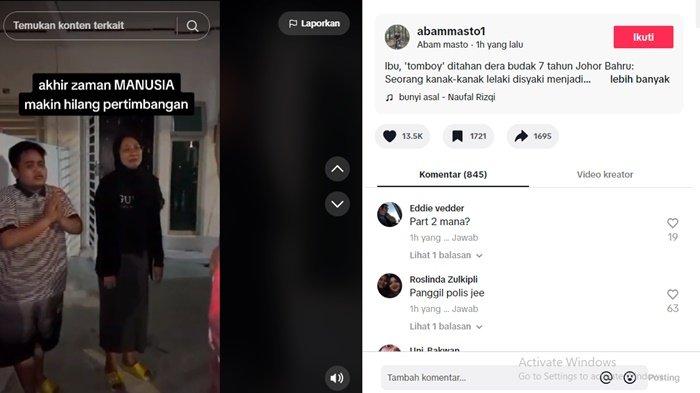 Viral pasangan lesbian sandra anaknya sendiri