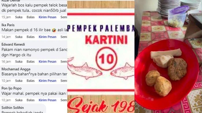 Warganet pertanyakan bahan baku pembuatan kedai Pempek Kartini 10 Mangga Besar Jakarta.