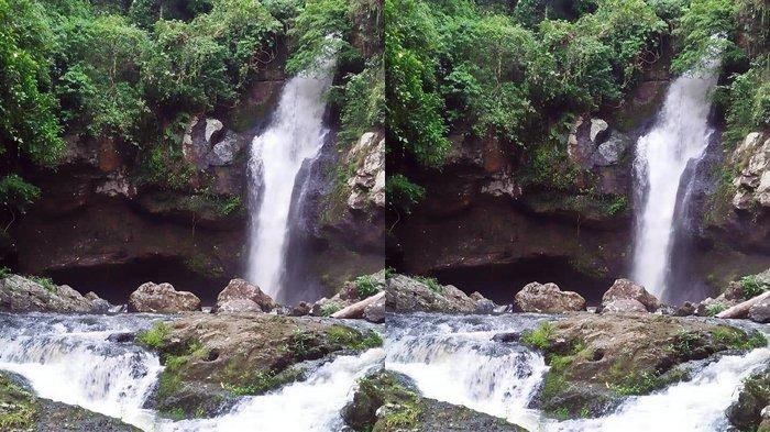 Wisata Alam Air Terjun Curug Tinggi yang berada di Desa Taba Remanik, Kecamatan Selangit, Kabupaten Musi Rawas.