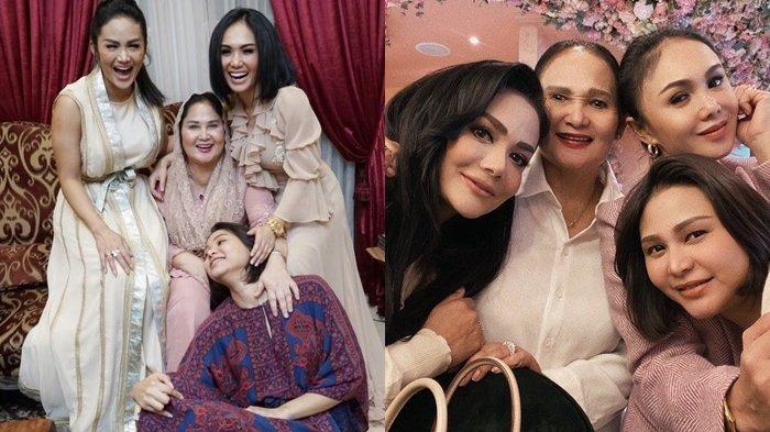 Yuni Shara, Krisdayanti dan Kartika Sary kompak bersama ibu