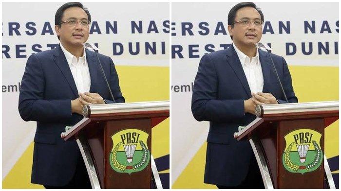 Ketum PBSI Dr. Agung Firman Sampurna, S.E., M.A.P., CSFA., CFrA., CGCAE., QGIA yang digadang maju Pilgub Sumsel 2024