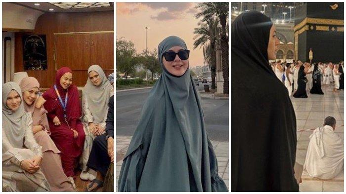 Akun Instagram Paula Verhoeven yang bagikan fotonya umrah tanpa kehadiran Baim Wong. 