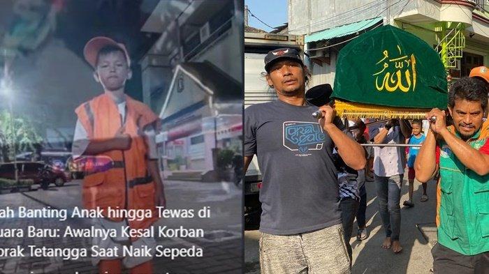 Bocah tewas dibanting ayahnya