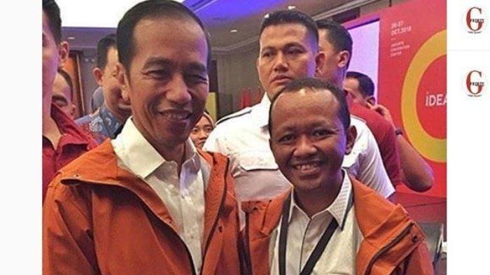 Bahlil Lahadalia bersama Presiden Jokowi