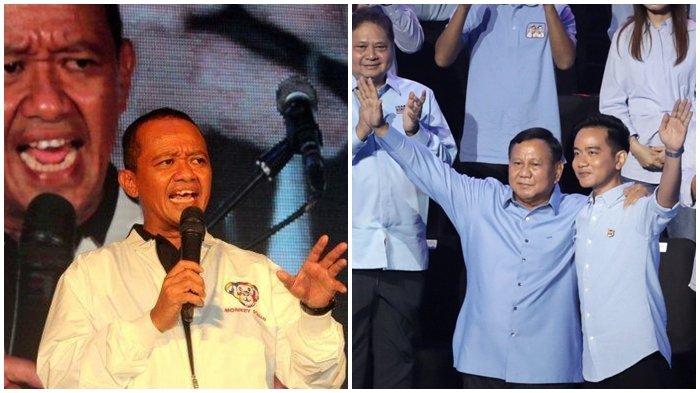 Ketua Tim Kerja Strategis (TKS) pasangan calon presiden dan calon wakil presiden nomor urut 2 Prabowo Subianto dan Gibran Rakabuming Raka, Bahlil Lahadalia