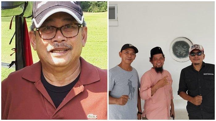 Presiden Klub Sriwijaya FC H Bakti Setiawan; Pentolan tiga kelompok suporter Eddy Ismail Ketum S-Man, Yayan Hariansyah Ketum Singa Mania, dan Qusoi Capo Tifoso Ultras Palembang
