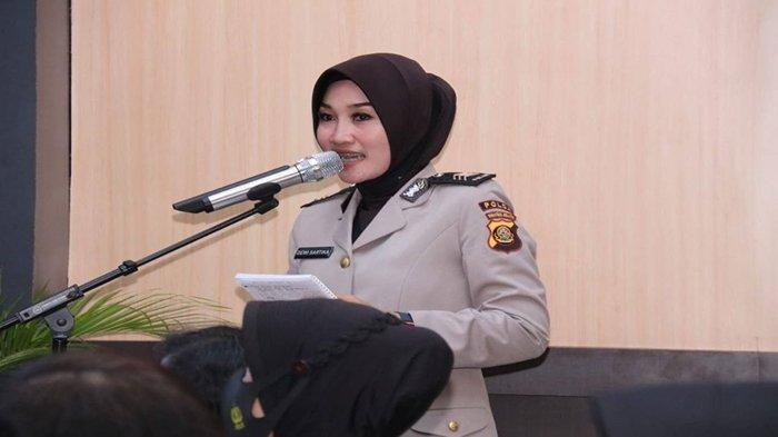 Profil Brigpol Dewi Sartika Si Cantik yang Hobi Berpetualang, Saat