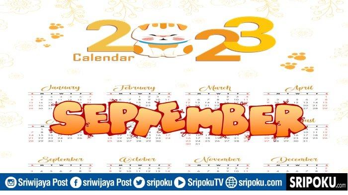 Berikut ini daftar tanggal merah dan hari penting bulan September 2023, ada perayaan Maulid Nabi Muhammad SAW.