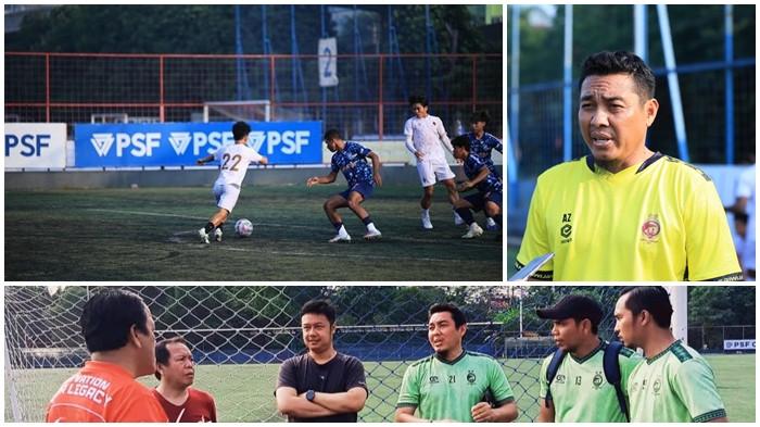 DATANGKAN PEMAIN DEPAN - Selain mendatangkan kiper berpengalaman Geri Mandagi, Head Coach Sriwijaya FC Achmad Zulkifli juga akan mengundang beberapa pemain depan di PSF Jakarta, Senin (28/7/2025)