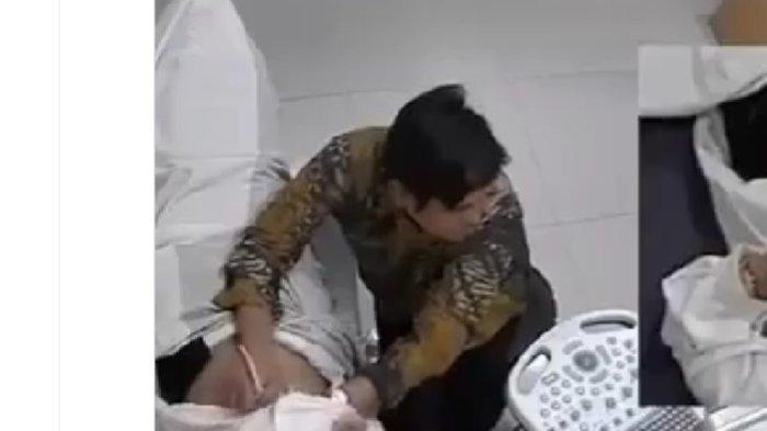 DOKTER KANDUNGAN CABUL -- Foto tangkapan layar dari akun Instagram @drg.mirza yang menunjukkan dokter kandungan di Garut diduga mekakukan pelecehan ke pasiennya saat melakukan pemeriksaan USG. Terungkap bahwa dokter kandungan di Garut ini sudah beberapa kali diduga melecehkan pasien sehingga pihak klinik dikabarkan memasang diam-diam CCTV di sana untuk memastikan dan mencari bukti. (Instagram/ @drg.mirza)