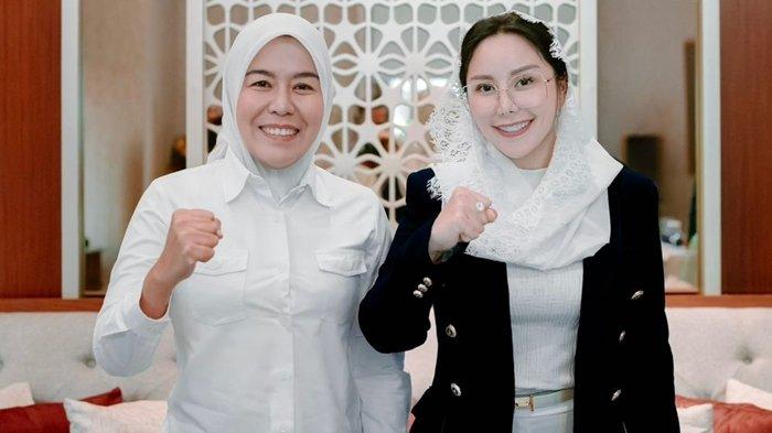 Pasangan bakal calon wali kota Palembang Fitrianti Agustinda dan bakal calon wakil wali kota Palembang Nandriani Octarina yang siap maju Pilkada Palembang 2024.