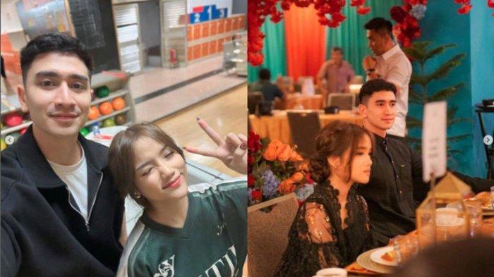 VERRELL DAN FUJI PACARAN - Fuji terlihat ragu memberikan pernyataan soal hubungannya dengan Verrel Bramasta (Tangkapan layar Instagram @bramastavrl)