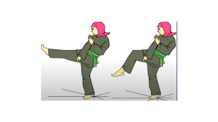 gambar 4 PJOK silat