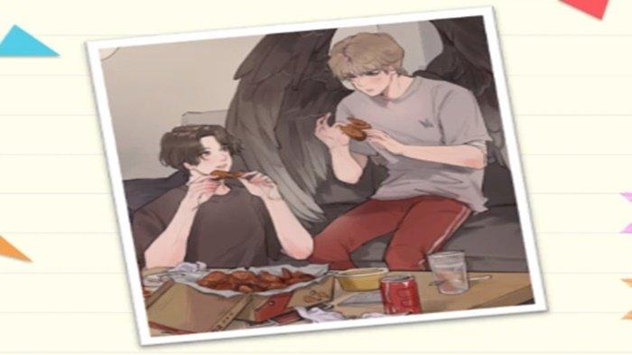 Gambar latihan soal Simple Present Continuous Tense, materi Bahasa Inggris kelas 8 SMP serta kunci jawaban.