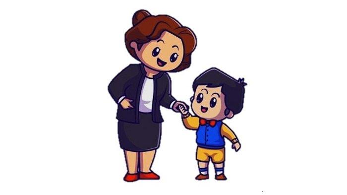 Gambar latihan soal Bahasa Inggris Kelas 1 SD Kurikulum Merdeka lengkap kunci jawaban, Aisyah's Family.