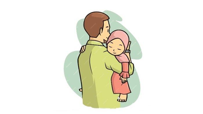 Gambar latihan soal Bahasa Inggris Kelas 1 SD Kurikulum Merdeka lengkap kunci jawaban, Aisyah's Family.