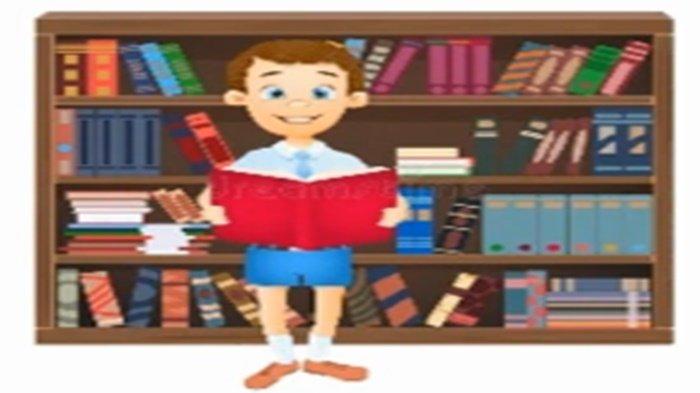 Gambar latihan soal Bahasa Inggris kelas 4 SD Unit 10 Kurikulum Merdeka, He Always Gets Up at 5 O'clock.