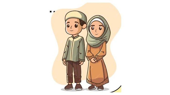 Gambar latihan soal Bahasa Inggris Kelas 1 SD Kurikulum Merdeka lengkap kunci jawaban, Aisyah's Family.