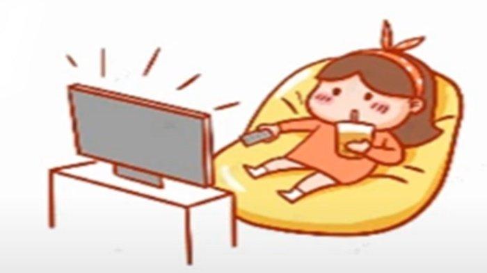 Gambar latihan soal Bahasa Inggris kelas 4 SD Unit 10 Kurikulum Merdeka, He Always Gets Up at 5 O'clock.
