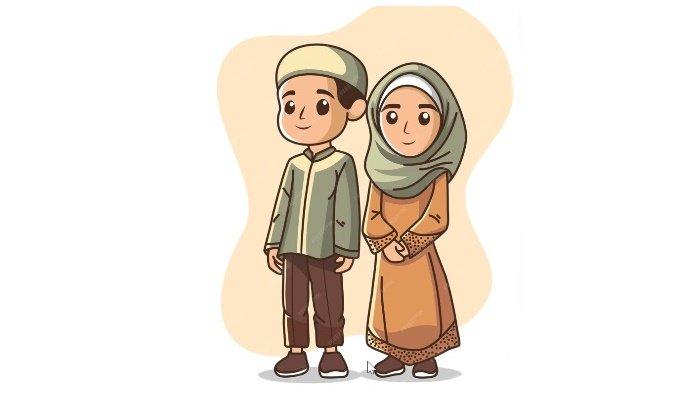 Gambar latihan soal Bahasa Inggris Kelas 1 SD Kurikulum Merdeka lengkap kunci jawaban, Aisyah's Family.