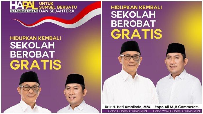 Beredar poster Paslongub Sumsel Bupati PALI DR H Ir H Heri Amalindo MM yang digadang sebagai Bakal Calon Gubernur Sumsel 2024 dan akan berpasangan dengan Bupati Kabupaten Ogan Komering Ulu Selatan (OKUS), Popo Ali Martopo, B.Comm sebagai Bacawagubnya. Paslongub ini disingkat HAPAL menyuarakan taglinenya.