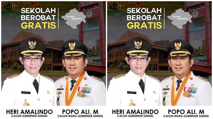 Bupati PALI Dr Ir H Heri Amalindo MM bakal berpasangan dengan Bupati OKU Selatan Popo Ali Martopo B.Commerce sempat digadang maju Pilkada Sumsel 2024 nanti.